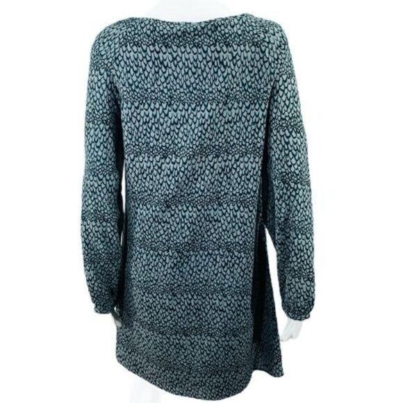 Jack by BB Dakota Dress Boho Gray Skyler Scoop Neck M - Picture 4 of 10